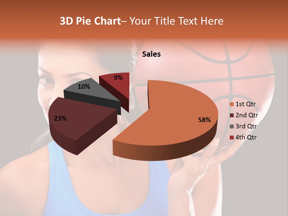 Athletic Beautiful People PowerPoint Template