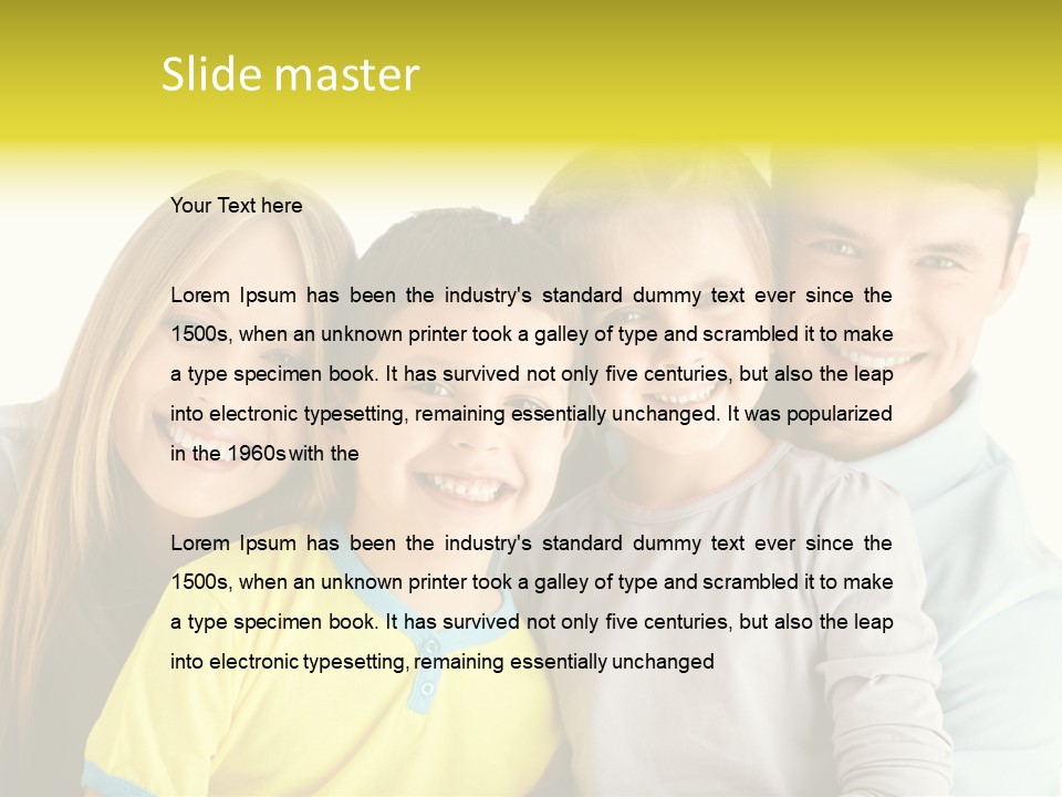 Happiness Attractive Boy PowerPoint Template