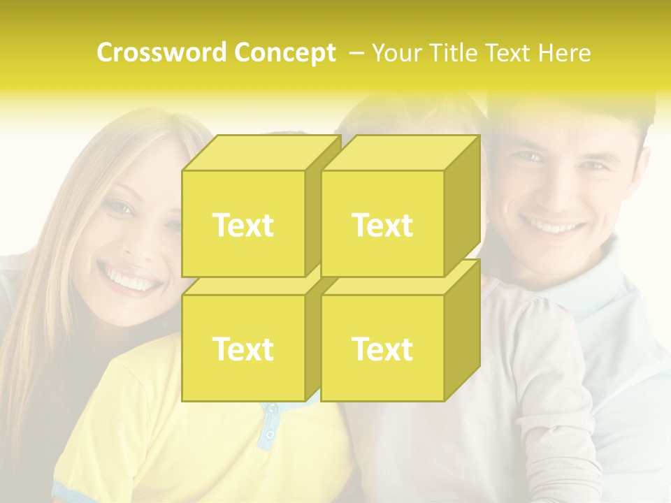 Happiness Attractive Boy PowerPoint Template