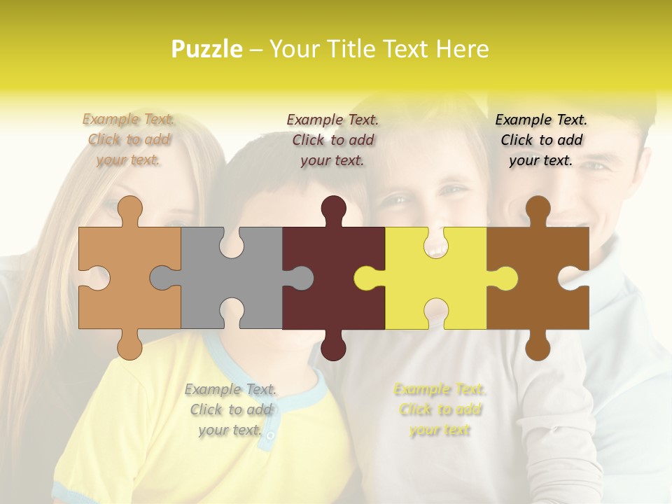 Happiness Attractive Boy PowerPoint Template