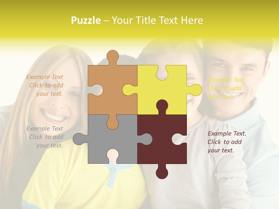 Happiness Attractive Boy PowerPoint Template