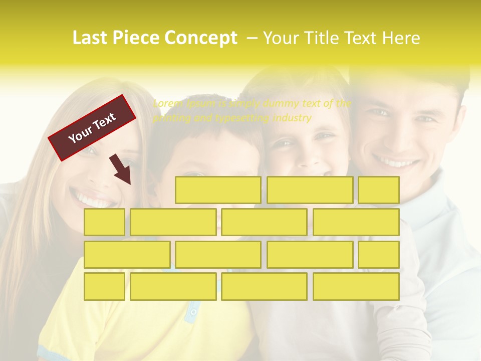 Happiness Attractive Boy PowerPoint Template