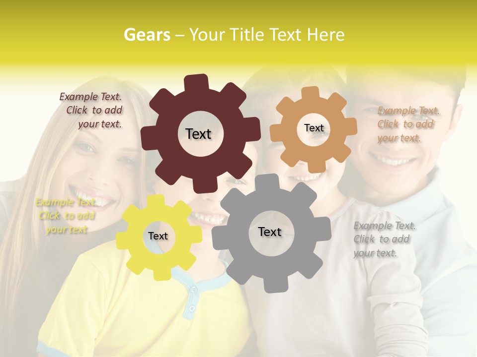 Happiness Attractive Boy PowerPoint Template