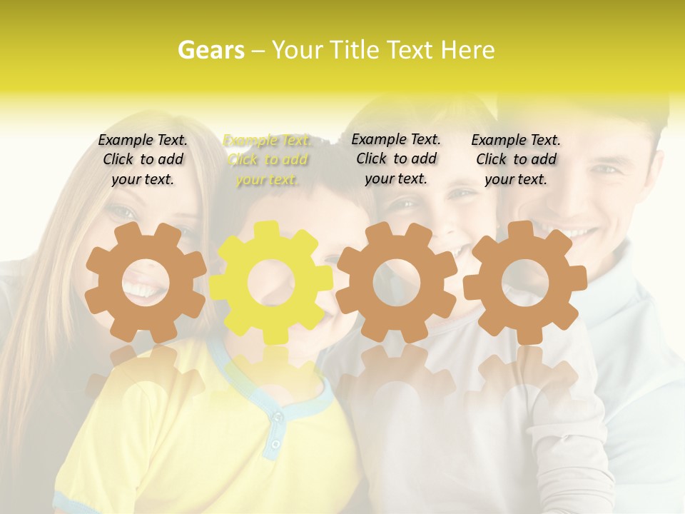 Happiness Attractive Boy PowerPoint Template