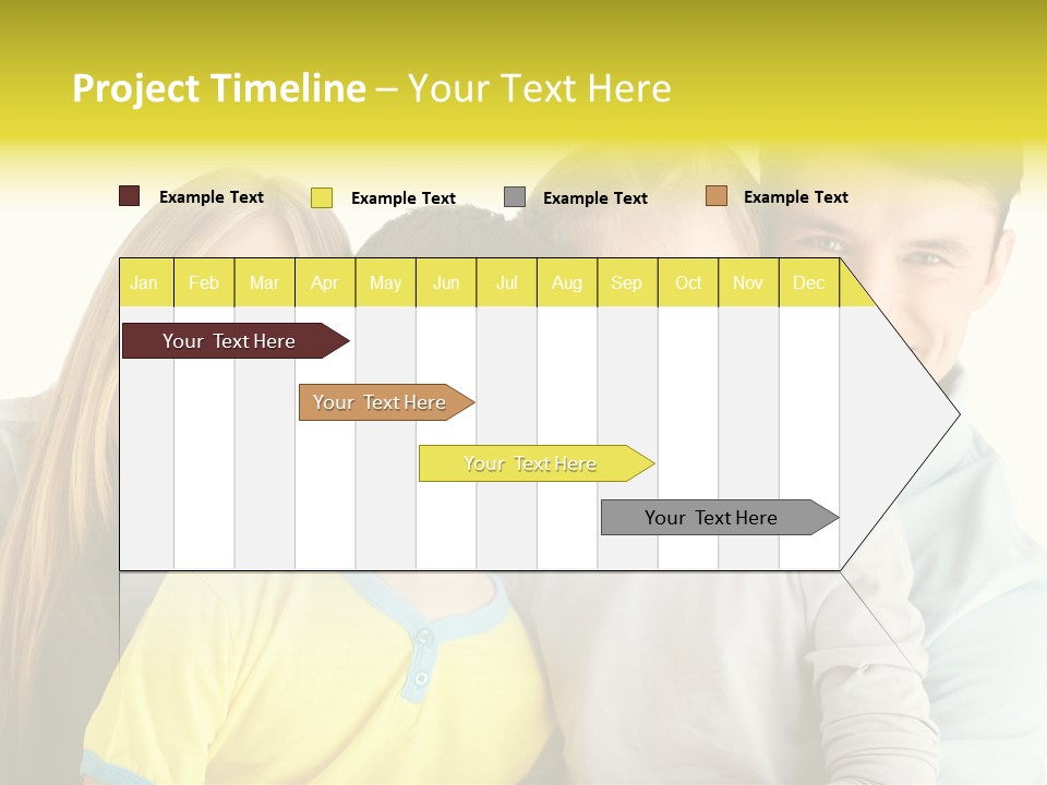 Happiness Attractive Boy PowerPoint Template