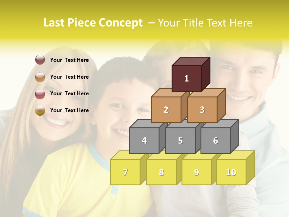 Happiness Attractive Boy PowerPoint Template