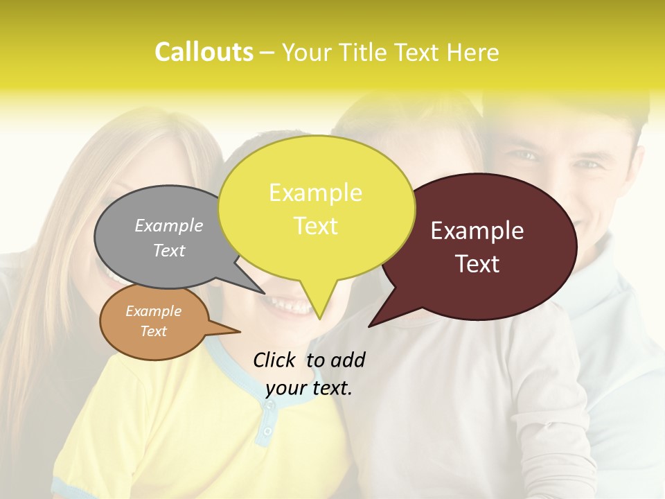 Happiness Attractive Boy PowerPoint Template