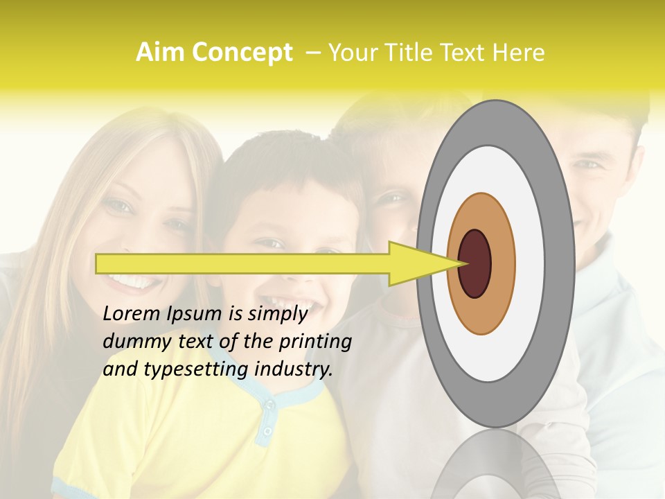 Happiness Attractive Boy PowerPoint Template