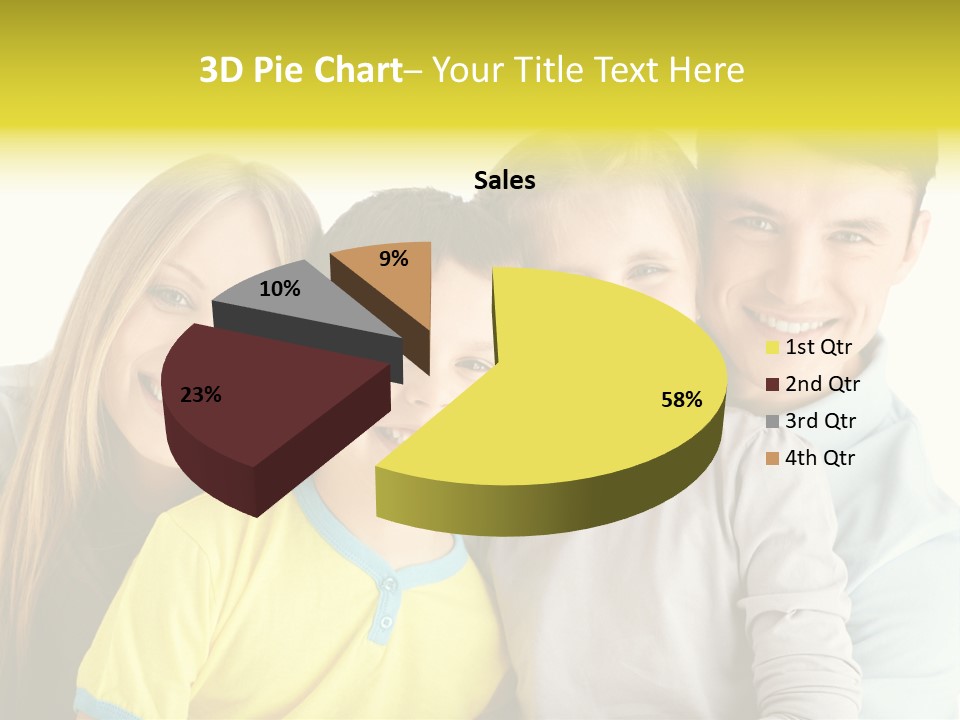 Happiness Attractive Boy PowerPoint Template