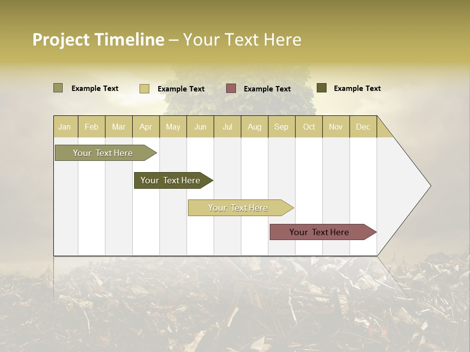 Tree Activity Unnatural PowerPoint Template