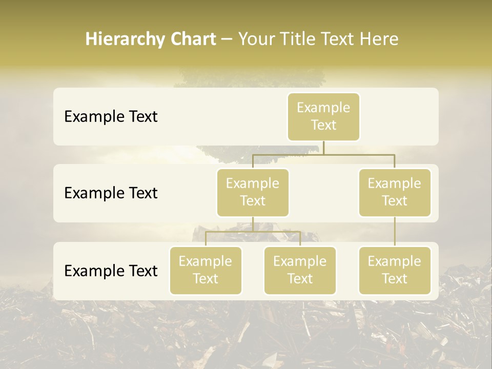 Tree Activity Unnatural PowerPoint Template