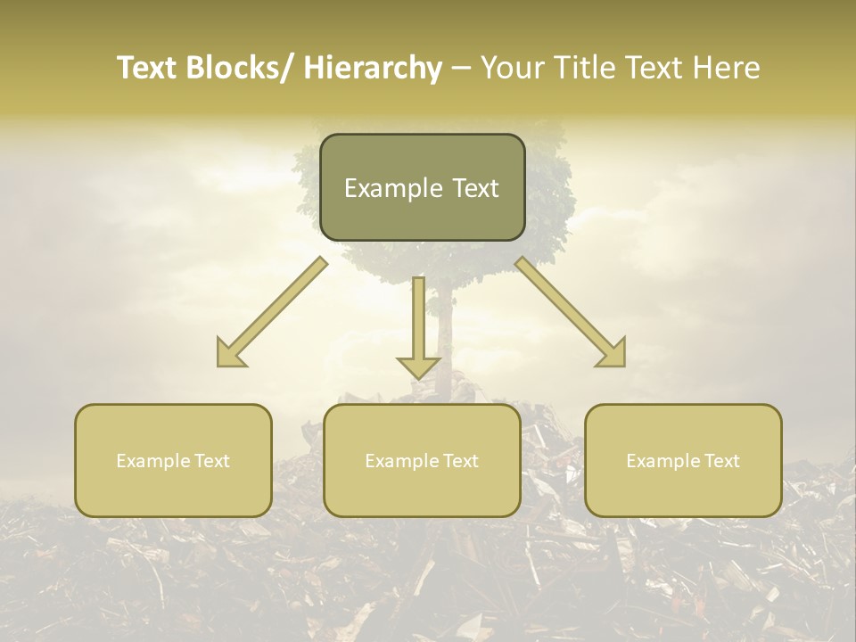 Tree Activity Unnatural PowerPoint Template