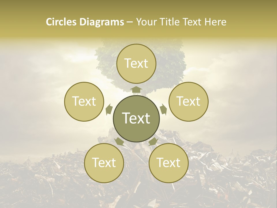 Tree Activity Unnatural PowerPoint Template