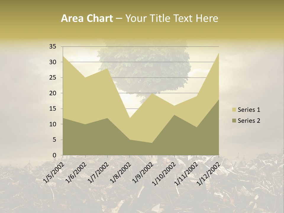 Tree Activity Unnatural PowerPoint Template