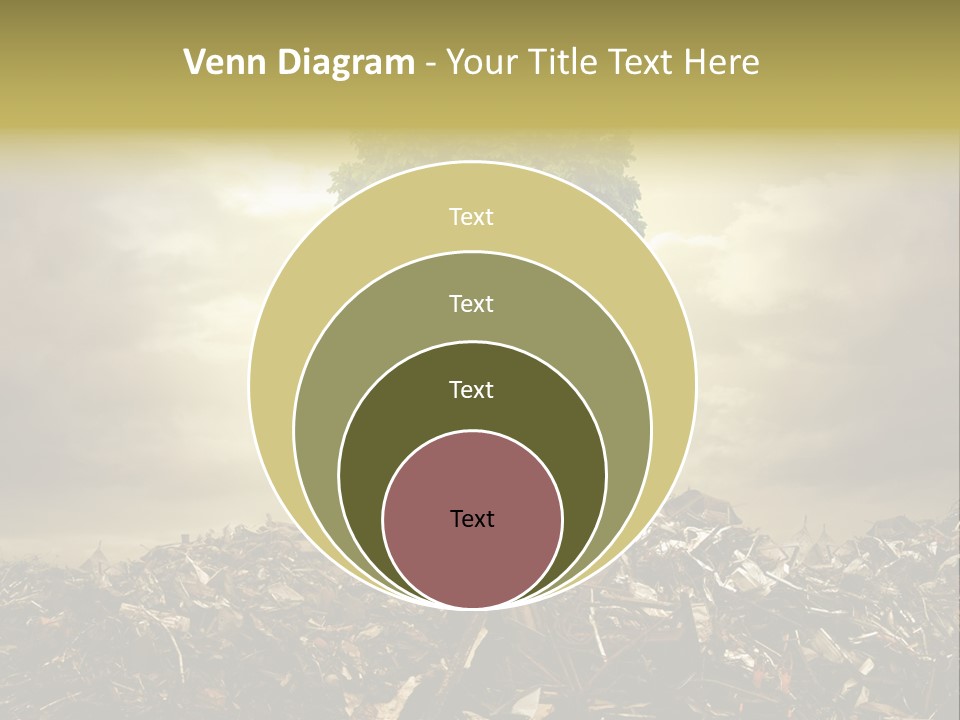 Tree Activity Unnatural PowerPoint Template