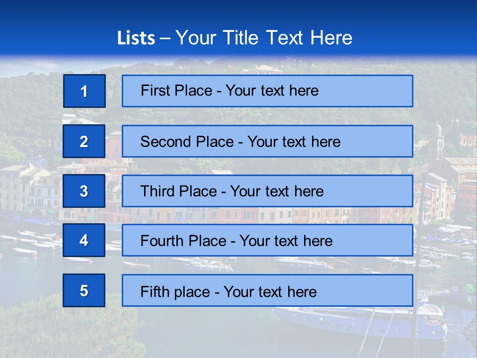 Attraction Tourism Summer PowerPoint Template