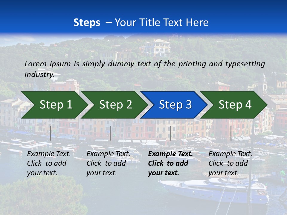 Attraction Tourism Summer PowerPoint Template