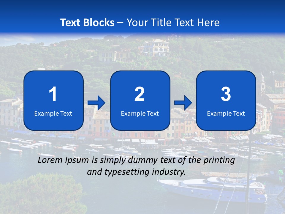 Attraction Tourism Summer PowerPoint Template