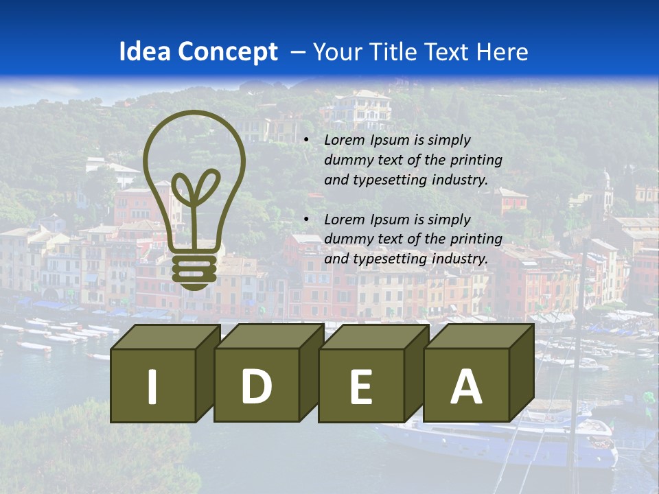 Attraction Tourism Summer PowerPoint Template