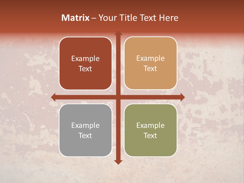Rough Aging Grunge PowerPoint Template