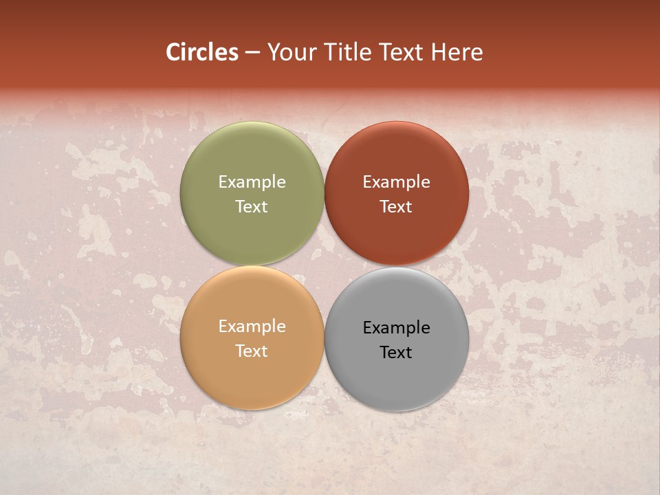 Rough Aging Grunge PowerPoint Template