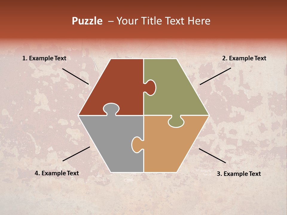 Rough Aging Grunge PowerPoint Template