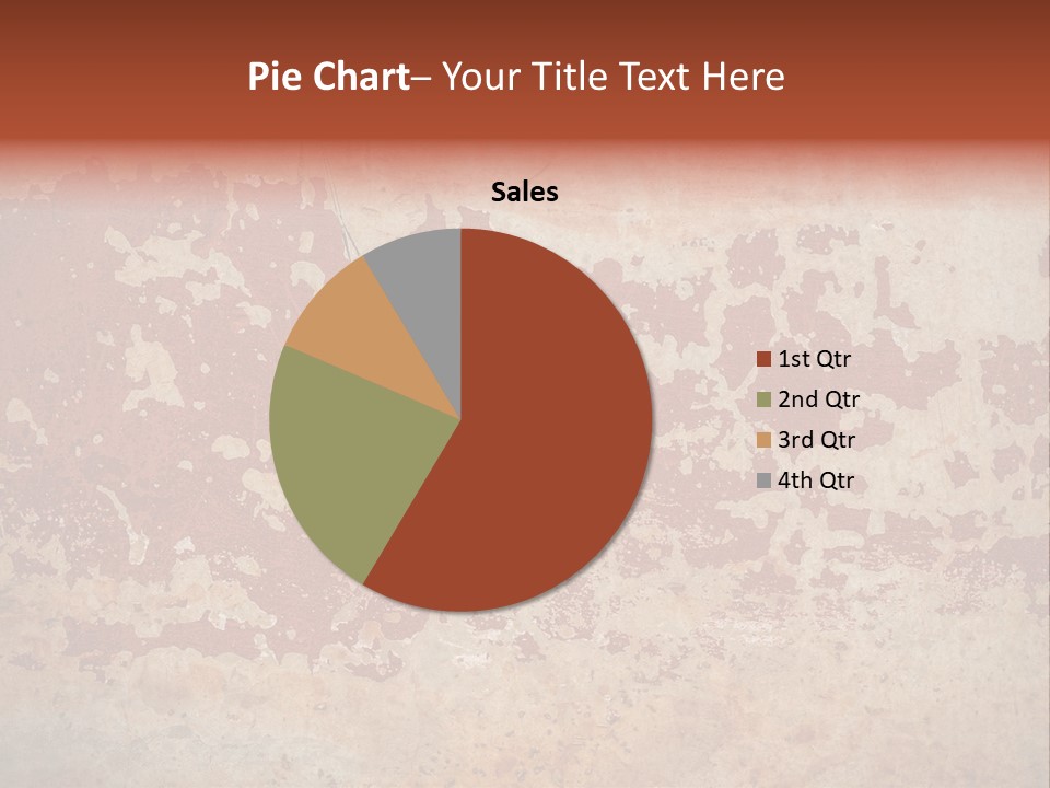 Rough Aging Grunge PowerPoint Template