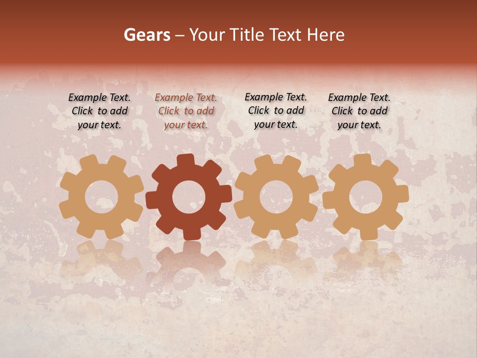 Rough Aging Grunge PowerPoint Template