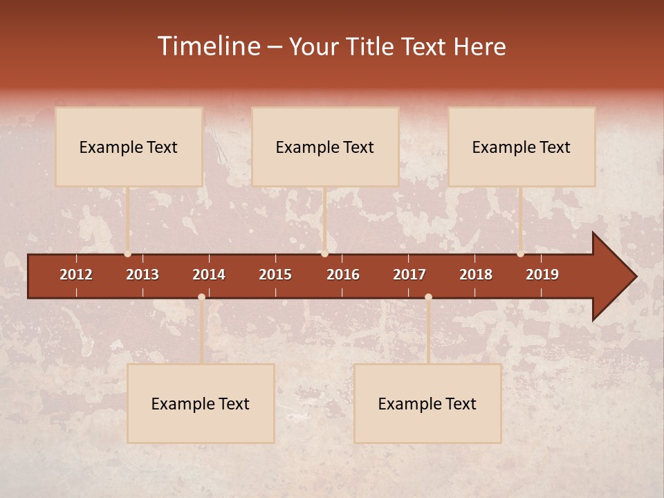 Rough Aging Grunge PowerPoint Template