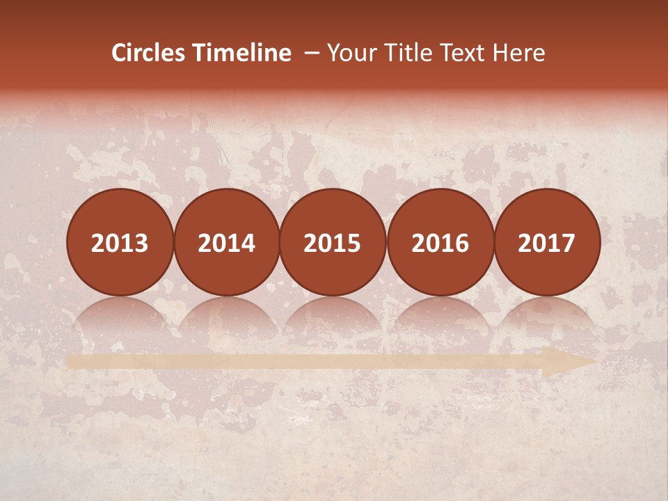 Rough Aging Grunge PowerPoint Template