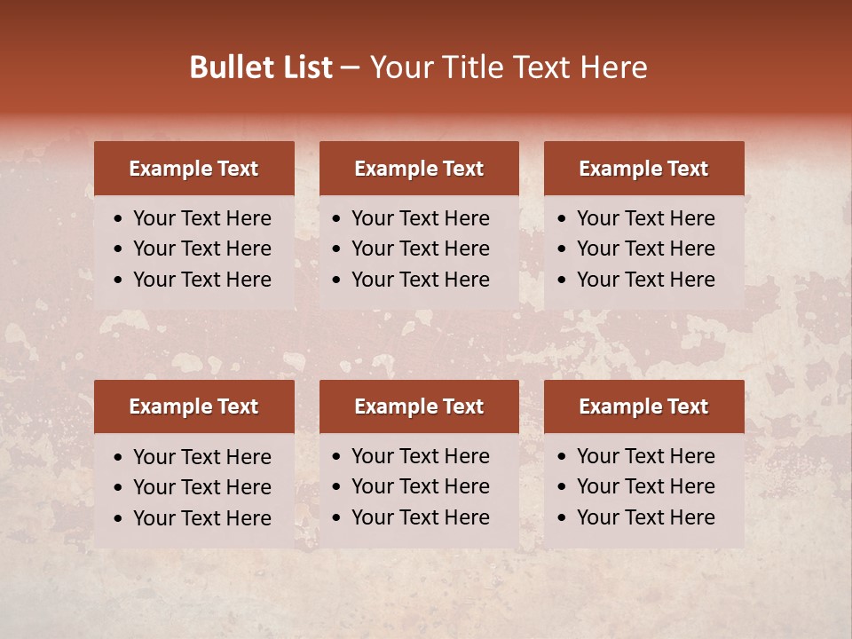 Rough Aging Grunge PowerPoint Template