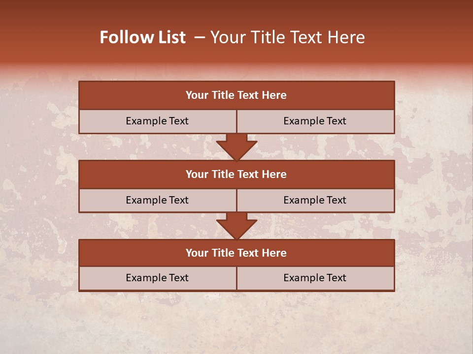 Rough Aging Grunge PowerPoint Template