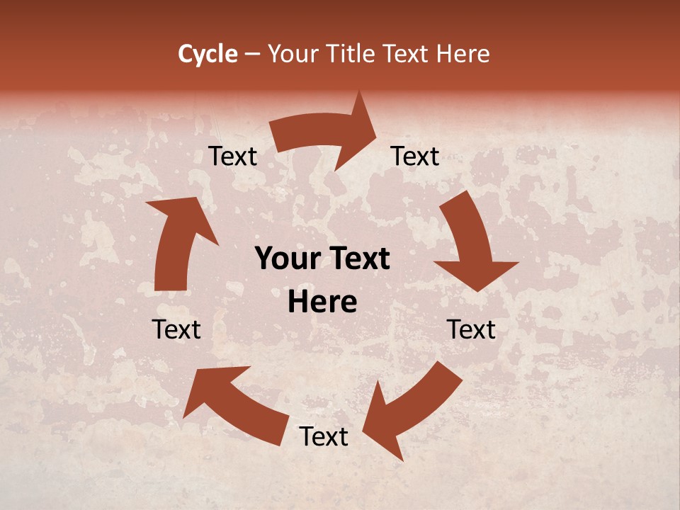 Rough Aging Grunge PowerPoint Template