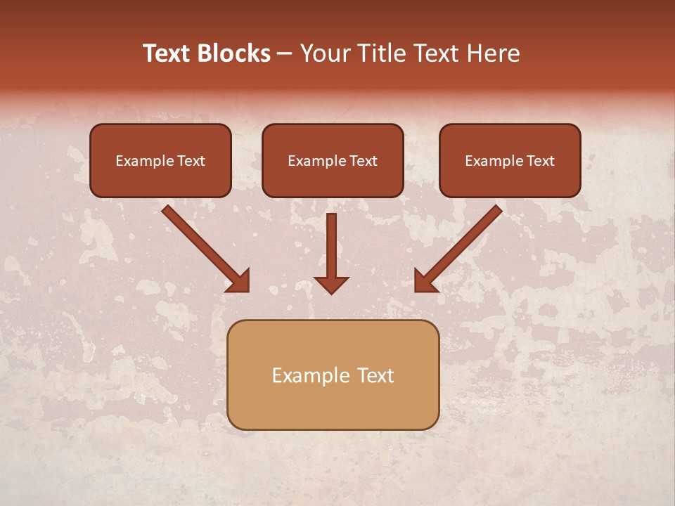 Rough Aging Grunge PowerPoint Template