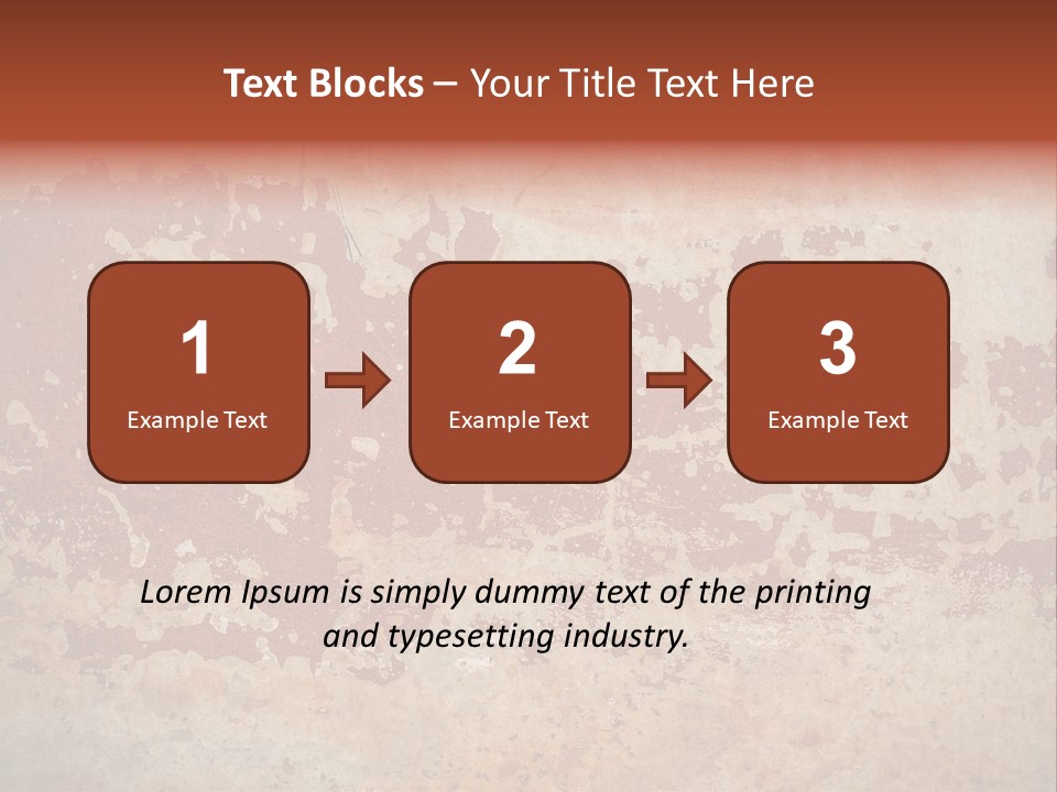 Rough Aging Grunge PowerPoint Template