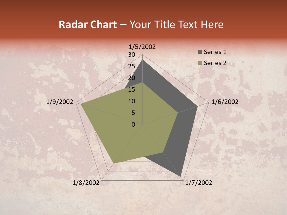 Rough Aging Grunge PowerPoint Template
