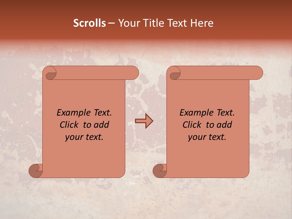 Rough Aging Grunge PowerPoint Template