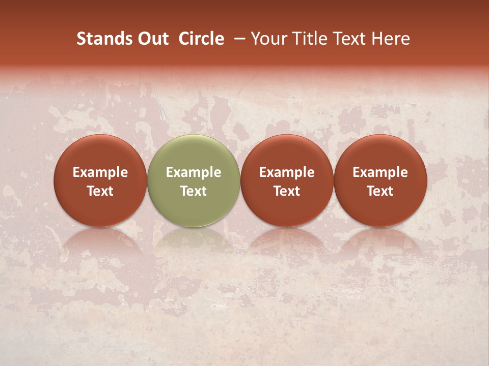 Rough Aging Grunge PowerPoint Template