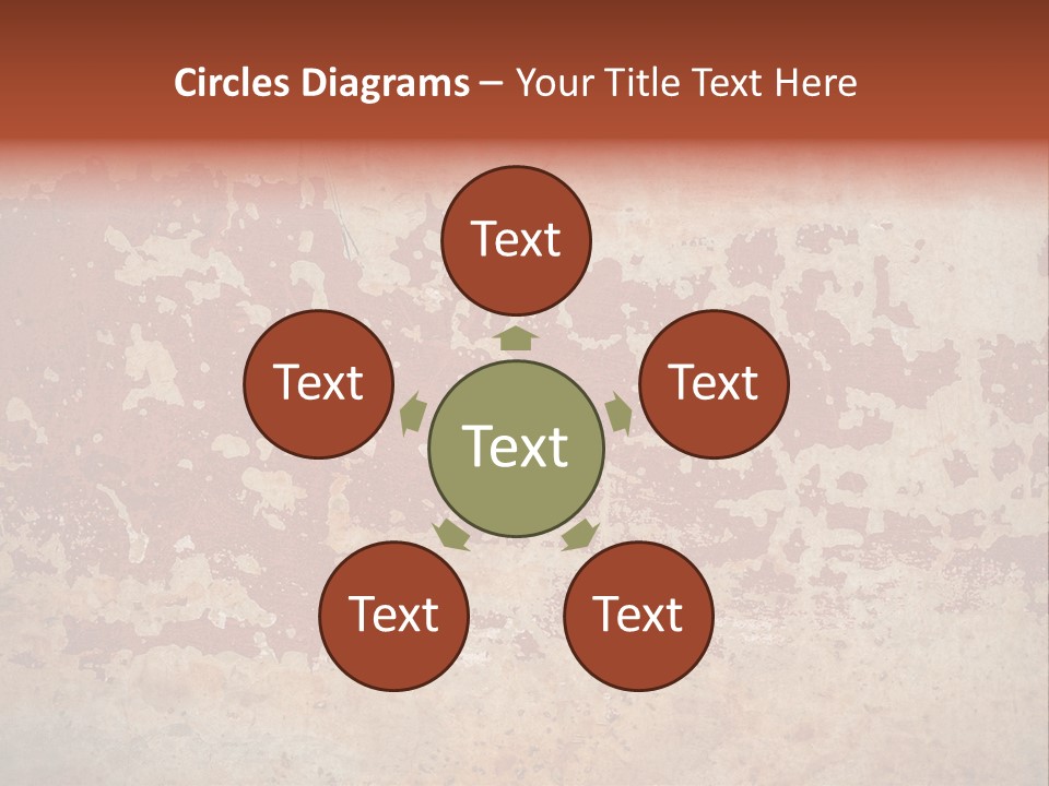 Rough Aging Grunge PowerPoint Template