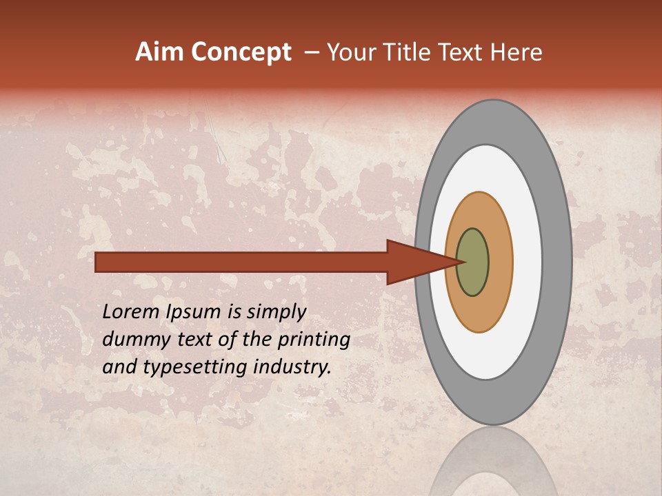 Rough Aging Grunge PowerPoint Template