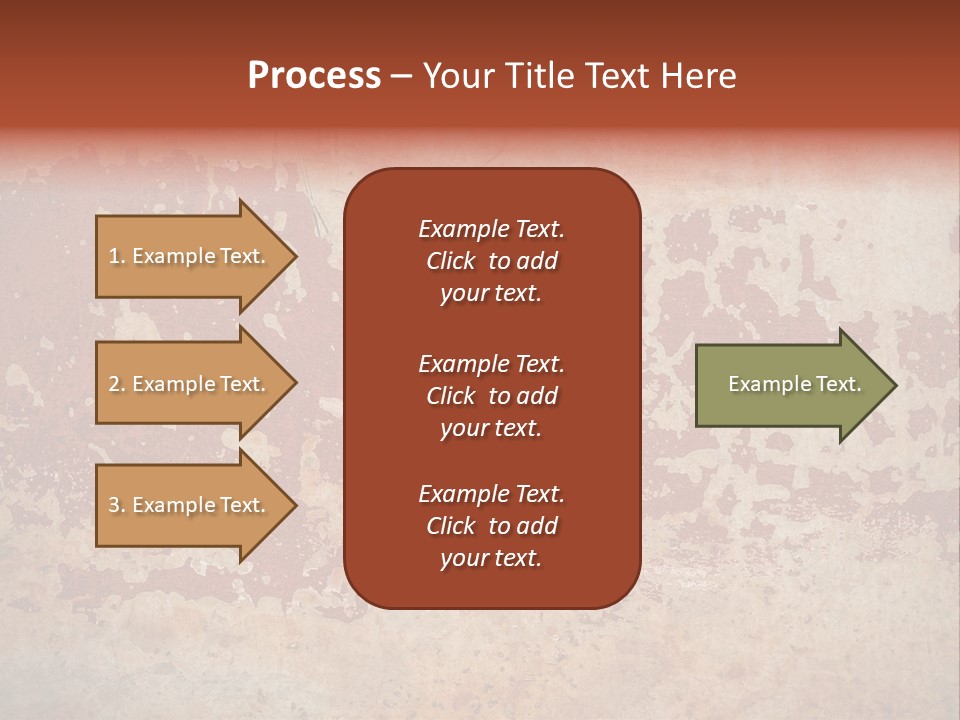 Rough Aging Grunge PowerPoint Template