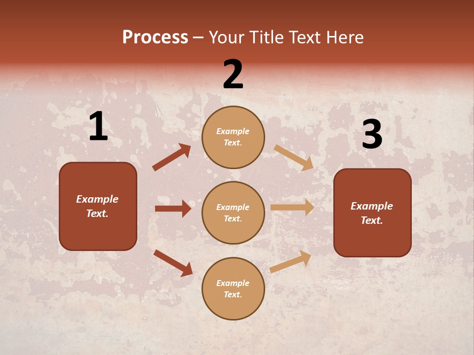 Rough Aging Grunge PowerPoint Template