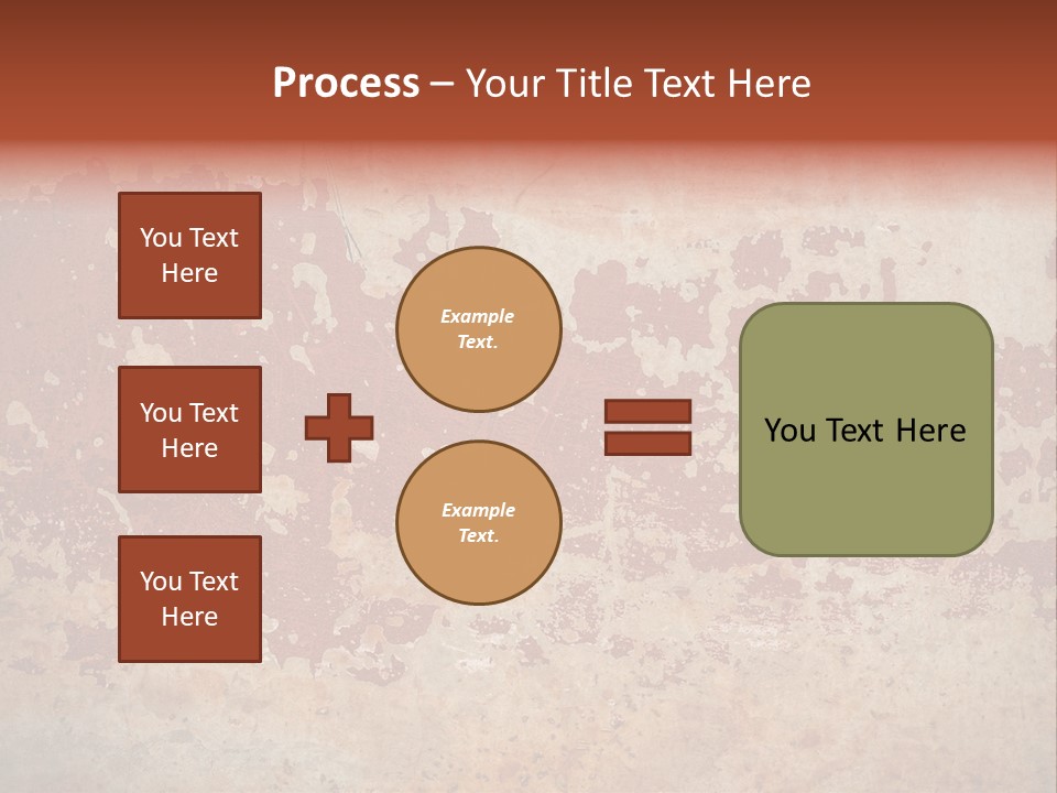 Rough Aging Grunge PowerPoint Template