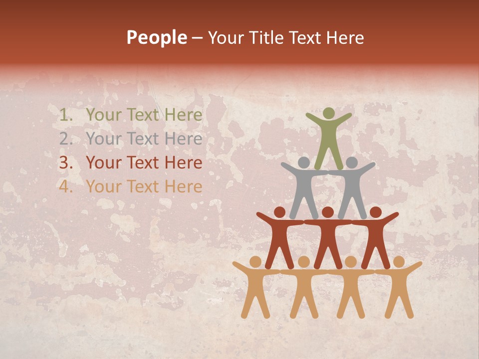 Rough Aging Grunge PowerPoint Template