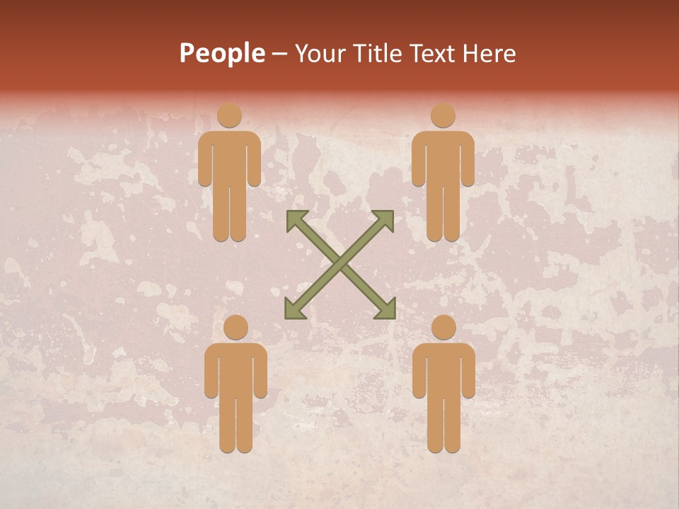 Rough Aging Grunge PowerPoint Template