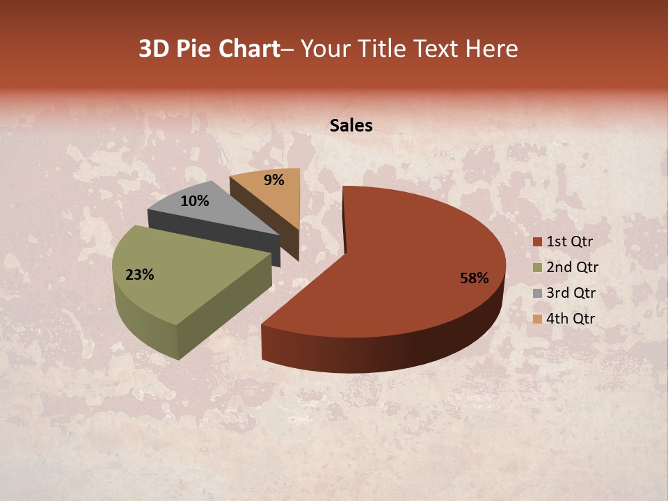 Rough Aging Grunge PowerPoint Template