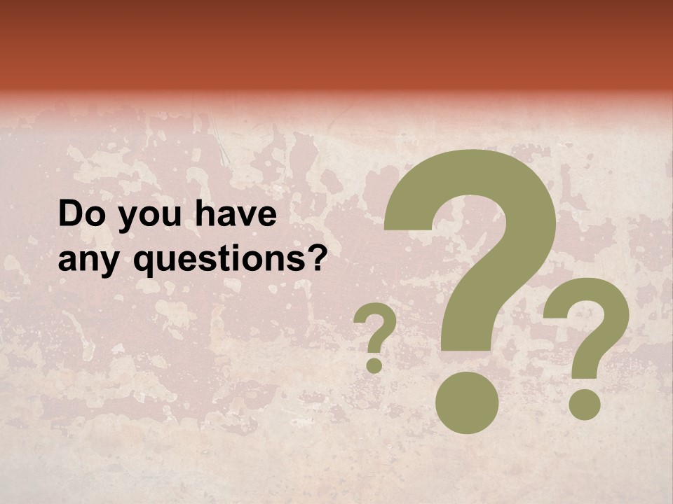 Rough Aging Grunge PowerPoint Template