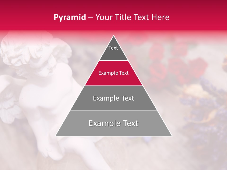 Wooden Board Red White PowerPoint Template