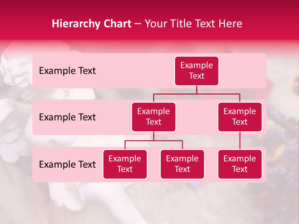 Wooden Board Red White PowerPoint Template