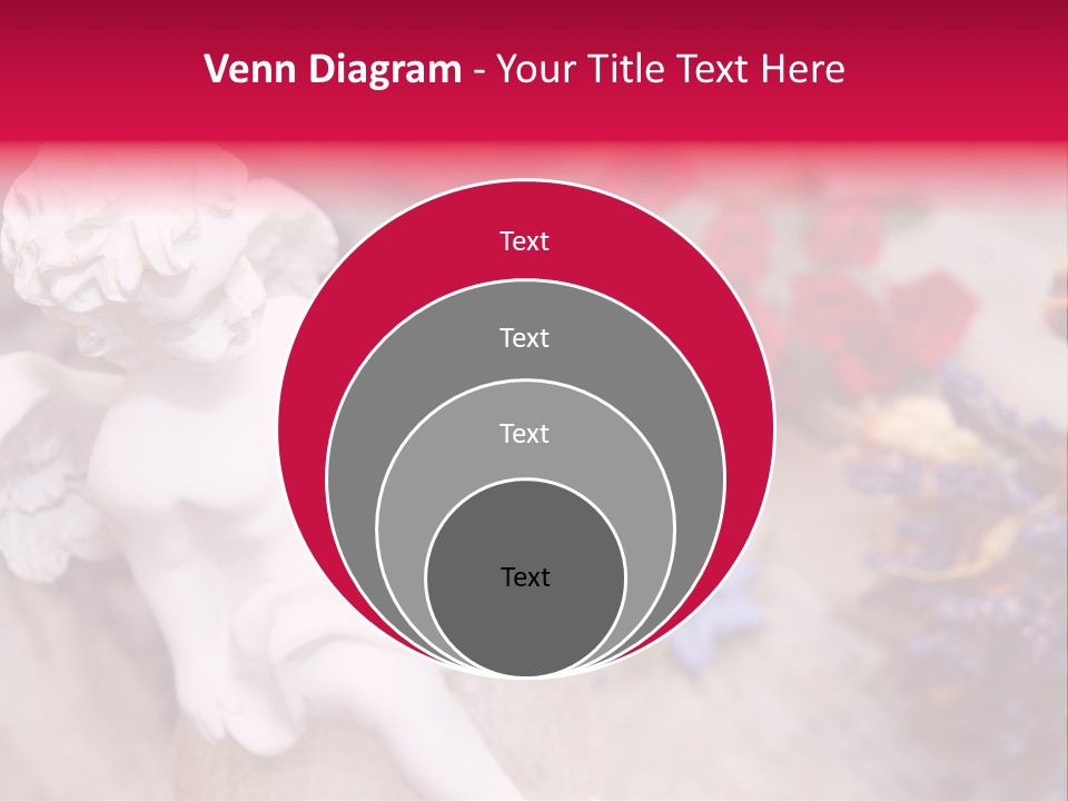 Wooden Board Red White PowerPoint Template